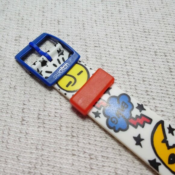Swatch GN134 Space People Unisex Watch Jean-Charles de Castelbajac Vintage 1990s - Picture 9 of 10